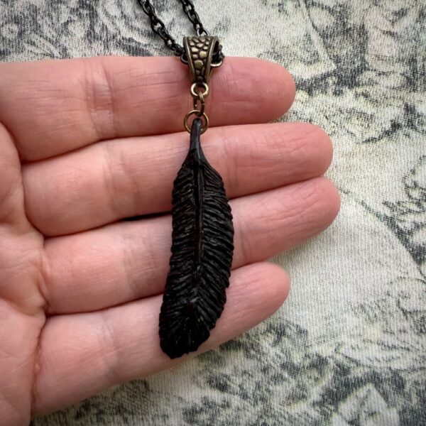 Wooden Pendant Dark Flight