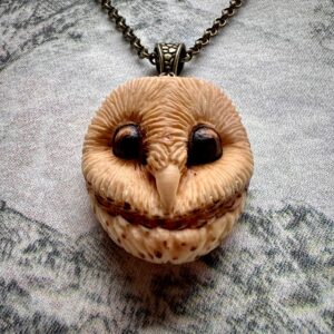 Wooden Pendant Moonwatcher