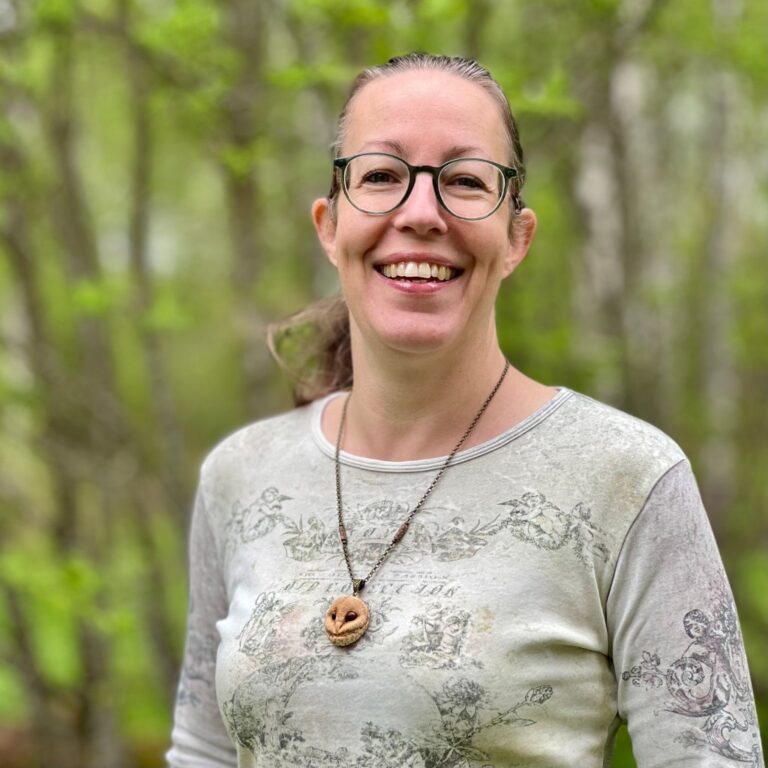 Wooden Pendant Moonwatcher